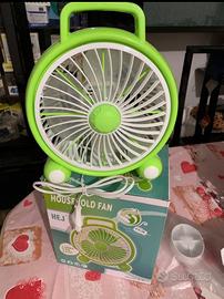 mini ventilatore a corrente a 2 velocita'