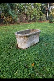 Fioriera giardino in botticino