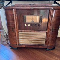 Radio Bar con giradischi Allocchio Bacchini