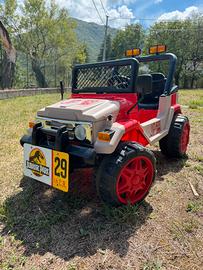 Jurassic park - Custom Jeep bambini -