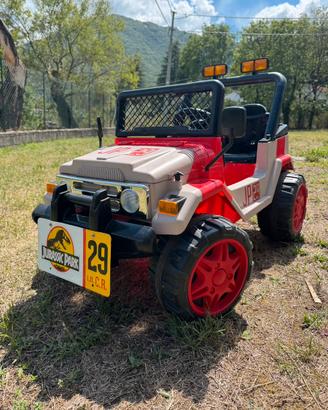 Jurassic park - Custom Jeep bambini -