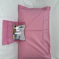 Coppia Federe  Rosa Con bottoni
