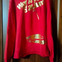 Felpa rossa donna Lotto 