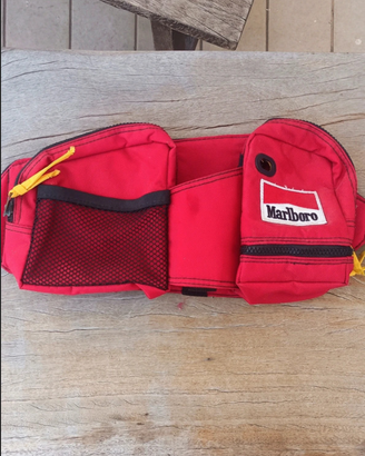 Marsupio Marlboro vintage rosso