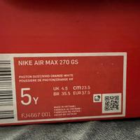 Nike Air Max 270 GS 37.5