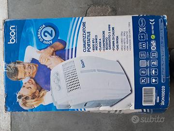 Climatizzatore portatile 8000 blu a pompa di calor