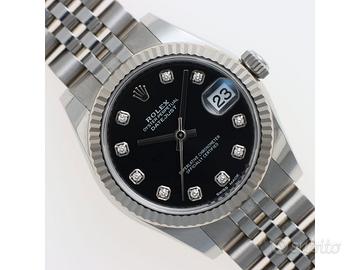 Rolex Datejust 178274 Nero Diamanti Anno 2019