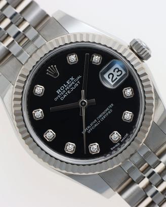 Rolex Datejust 178274 Nero Diamanti Anno 2019