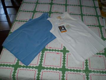 N.2 canottiere nuov in confezion x 2-3 anni(tot.E3