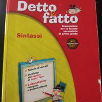Detto fatto Sintassi 
