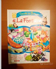 Libro per bambini di favole di La Fontaine