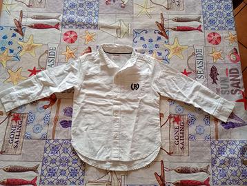camicia bianca bimbo