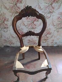 sedia poltrona bassa