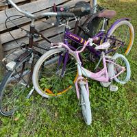 Biciclette da donna e bambina