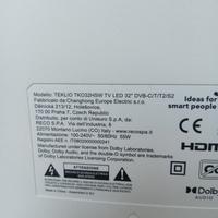  televisore teklio 32"
