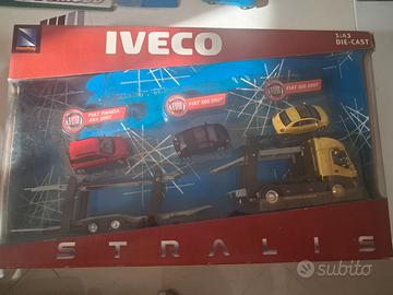 IVECO STRALIS BISARCA + FIAT 500 2007 + panda 4x4