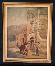 Pietro Colonna, dipinto olio su tela 