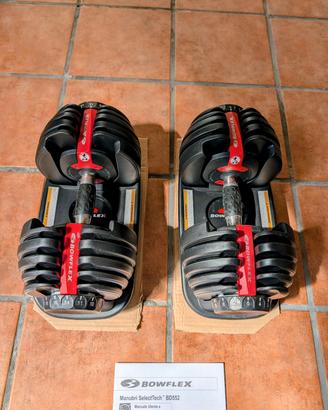 pesi manubri BOWFLEX