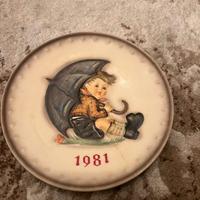Piatto originale Hummel 1981
