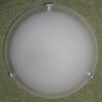 Lampada in vetro rotonda 40 cm