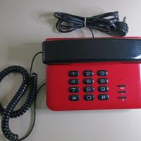 Telefono fisso SITEL modello PH118 - colore rosso