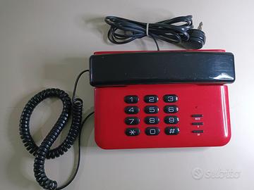 Telefono fisso SITEL modello PH118 - colore rosso