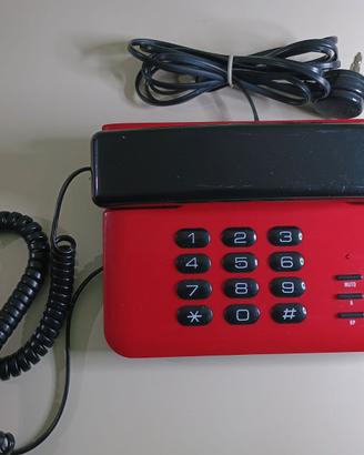 Telefono fisso SITEL modello PH118 - colore rosso