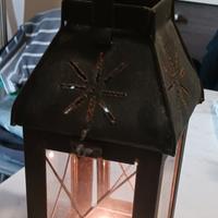 Lanterna in ferro battuto