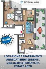 Appartamenti arredati indipendenti