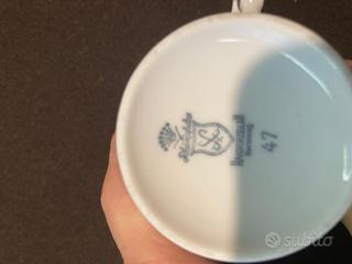 particolare servizio da caffe,