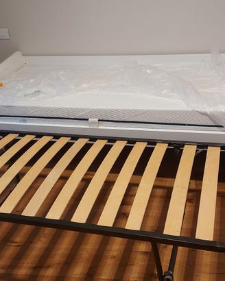 letto singolo con letto estraibile 