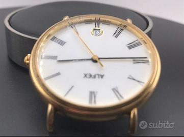 Orologio Svizzero Alfex placcato oro