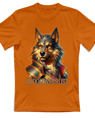 IN DOG WE TRUST - T-shirt