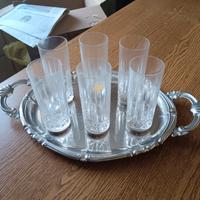 bicchieri di cristalli diverse forme