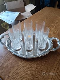 bicchieri di cristalli diverse forme