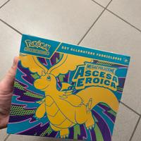 Pokemon Ascesa Eroica ETB Set Allenatore  Fuoricl.