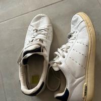 Scarpa adidas bianca blu