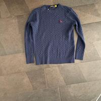 maglione blu ralph lauren 