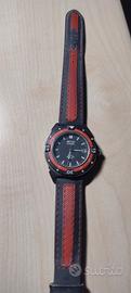 orologio Sector expander rosso