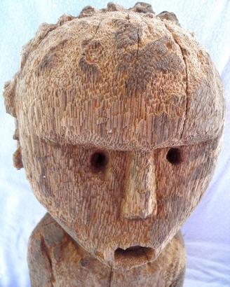 Statua funeraria Bongo Sudan arte tribale africana