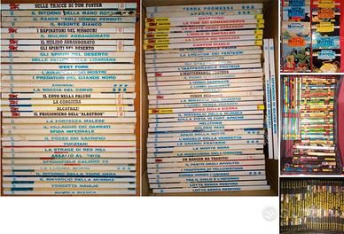 Giornalini TEX, Diabolik, Mark, Mystere, Julia