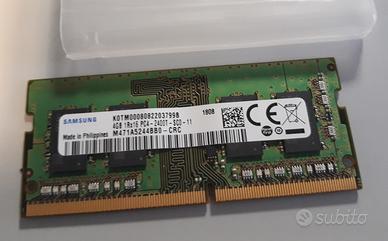 4 GB DDR4 2400 MHz SODIMM RAM notebook