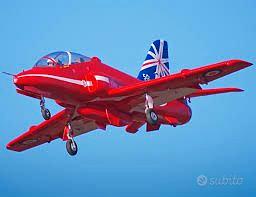 aereo fms bae hawk turbina 80mm 104cm+rx spektrum