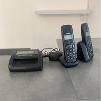 Rilevatore bancomote + 2 telefoni cordless