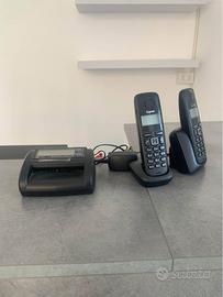 Rilevatore bancomote + 2 telefoni cordless