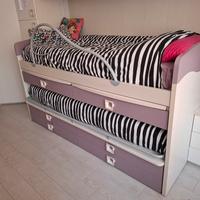 LETTO DOPPIO SCORREVOLE