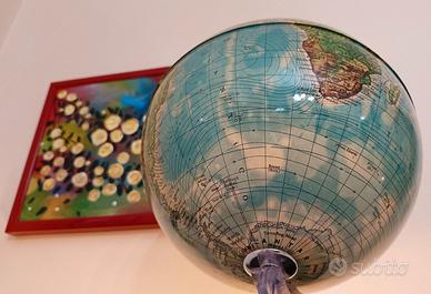 Mappamondo luminoso anni '80/'90