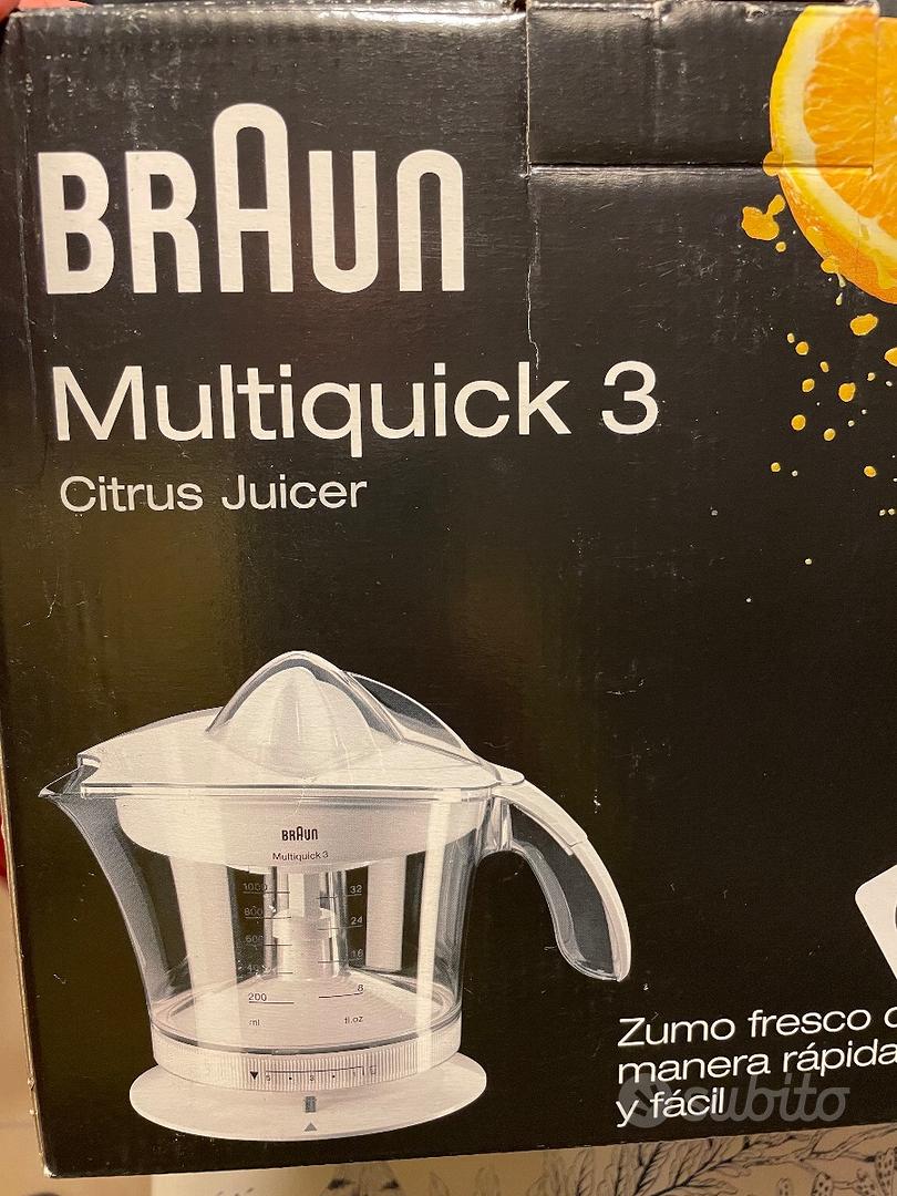 Spremiagrumi elettrico Braun Multiquick 3 MPZ9 - Elettrodomestici In  vendita a Ancona