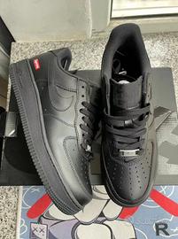 Nike Air Force 1 Low Supreme Black(Donna)44