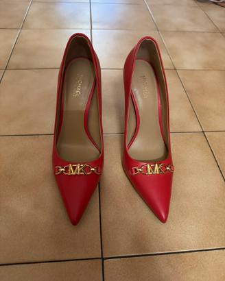 Décolleté Michael Kors con logo dorato
